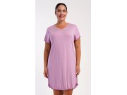 Ženska noćna košulja s kratkim rukavima Liliana Žene - Ženske noćne spavaćice