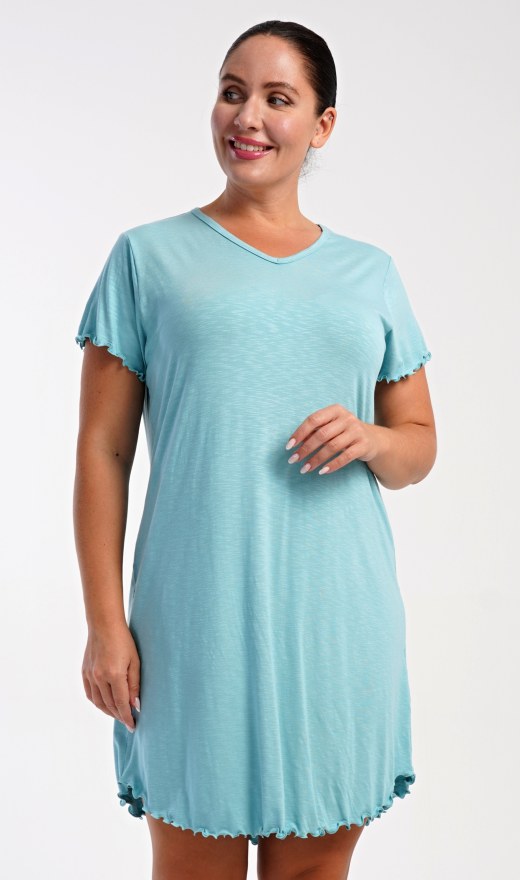 Ženska noćna košulja s kratkim rukavima Sabrina - Ženske noćne spavaćice