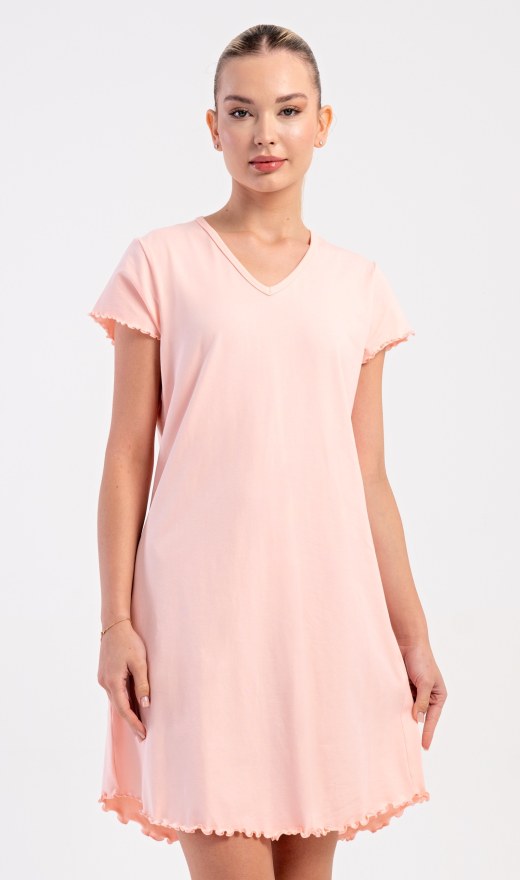 Ženska noćna košulja s kratkim rukavima Sandra Ženska noćna košulja s kratkim rukavima Sandra