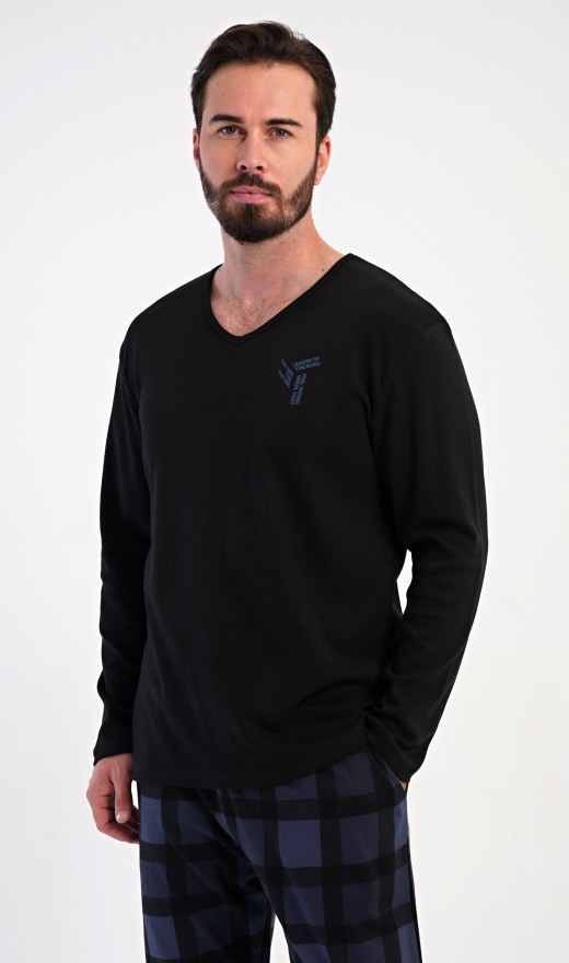 Muška pidžama duga Erik - Muške pidžame s dugim rukavima