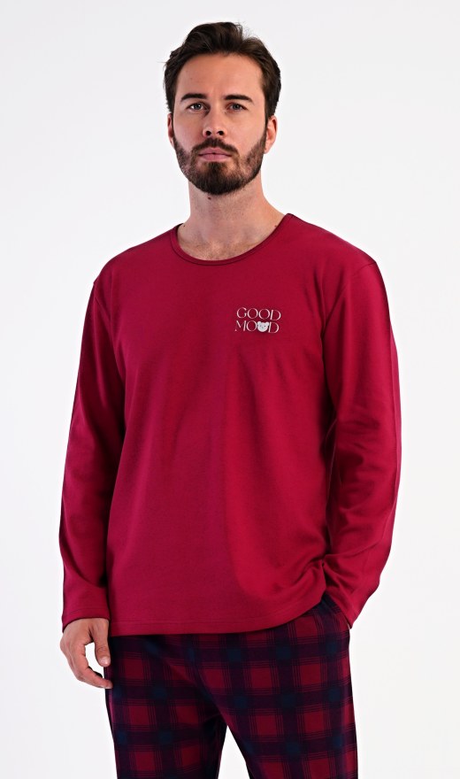 Muška pidžama duga Good mood - Muške pidžame s dugim rukavima