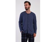 Muška pidžama duga Rudolf Muškarci - Muške pidžame - Muške pidžame s dugim rukavima