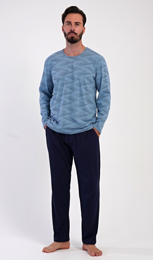 Muška pidžama duga Arnošt - Muške pidžame s dugim rukavima