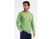 Muška pidžama duga No stress Muškarci - Muške pidžame - Muške pidžame s dugim rukavima