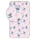 JERRY FABRICS Plahta Lilo and Stitch Pink Pamuk, 90/200 cm Plahte - plahte sa licencijom
