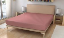 Polášek Frotir plahta Jorgovan Pamuk, Poliamid, 220g/m, 180/200 cm Plahte - Frotir 180x200