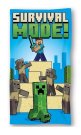 FARO Ručnik Minecraft Survival Mode Pamuk - Frotir, 70/140 cm Ručnici, ponchos, ogrtači - ručnici za plažu