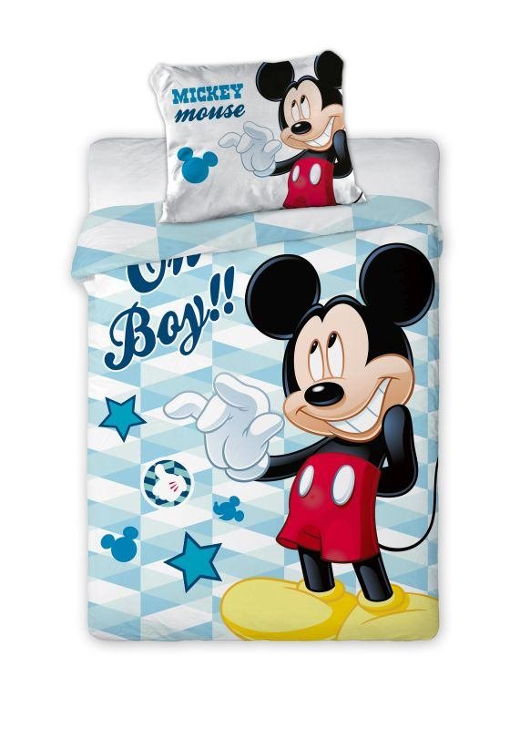 FARO Dječja posteljina Mickey Pamuk, 100/135, 40/60 cm - Posteljina za dječji krevetić