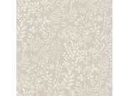 Flis tapeta za zid bež trava, listovi 205002 | Ljepilo gratis