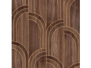 Na skladištu - Flis tapeta za zid smeđa drvo 121149 | Ljepilo gratis Flis tapeta za zid smeđa drvo 121149 | Ljepilo gratis