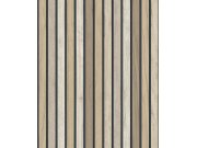 Flis tapeta za zid daske letvice imitacija drva B31208 | Ljepilo gratis