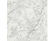 Flis tapeta za zid sivo-srebrni mramor A78001 | Ljepilo gratis Na skladištu