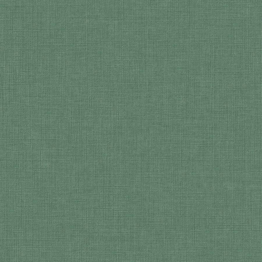 Flis tapeta za zid zelena imitacija tkanine A71009 | Ljepilo gratis - Na skladištu