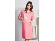 Ženska trudnička spavaćica Beránci Žene - Ženske noćne spavaćice - Dojilica noćna spavaćica - Dojilica noćna košulja s kratkim rukavima