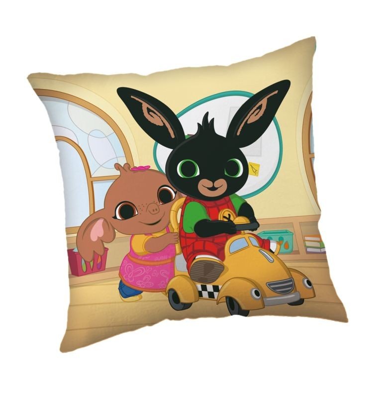 JERRY FABRICS Jastuk Bing Lets Play Poliester, 40/40 cm JERRY FABRICS Jastuk Bing Lets Play Poliester, 40/40 cm