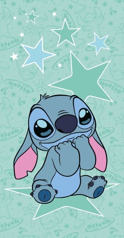 Ručnici, ponchos, ogrtači - ručnici za plažu - JERRY FABRICS Ručnik Lilo and Stitch Starstitch Pamuk - Frotir, 70/140 cm JERRY FABRICS Ručnik Lilo and Stitch Starstitch Pamuk - Frotir, 70/140 cm - ručnici za plažu