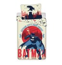 JERRY FABRICS Posteljina Batman Gothams Knight Pamuk, 140/200, 70/90 cm Posteljina sa licencijom