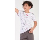 Dječja pidžama kapri Jakub Djeca - Dječaci - Dječje pidžame - Dječje pidžame kapri