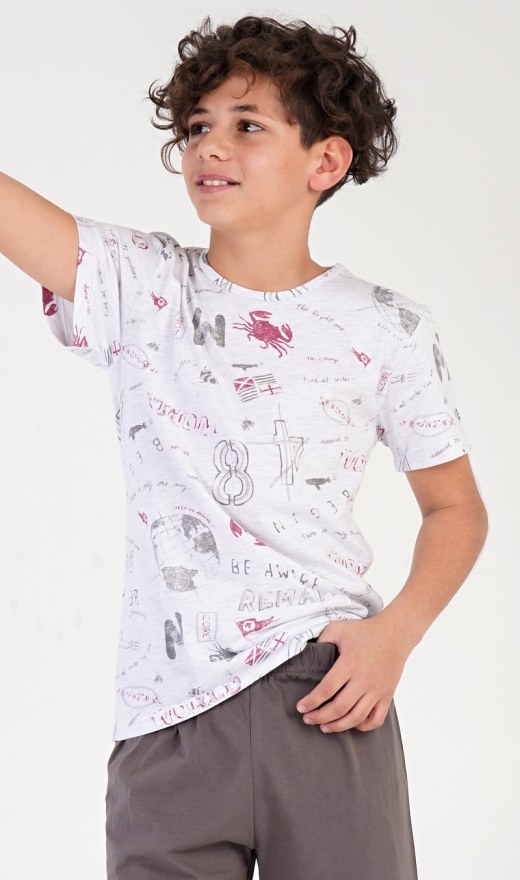 Djeca - Dječaci - Dječje pidžame - Dječje pidžame kapri - Dječja pidžama kapri Jakub Dječja pidžama kapri Jakub - Dječje pidžame kapri