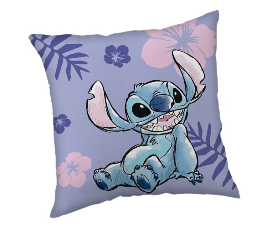 JERRY FABRICS Mikroplišani jastučić Lilo and Stitch Poliester, 40/40 cm JERRY FABRICS Mikroplišani jastučić Lilo and Stitch Poliester, 40/40 cm