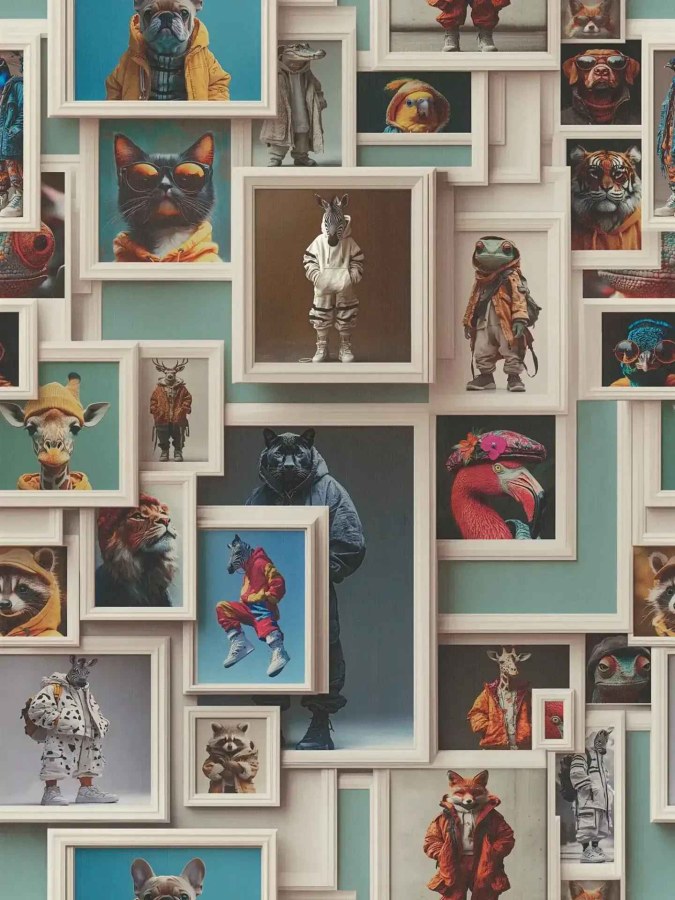 AS Création - Zidna flis tapeta PintWalls 3 79187-4 Zidna flis tapeta PintWalls 3 79187-4 - AS Création