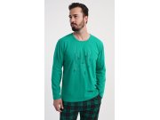 Muška pidžama duga Tetris