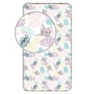 JERRY FABRICS Plahta Lilo and Stitch Leaves Pamuk, 90/200 cm