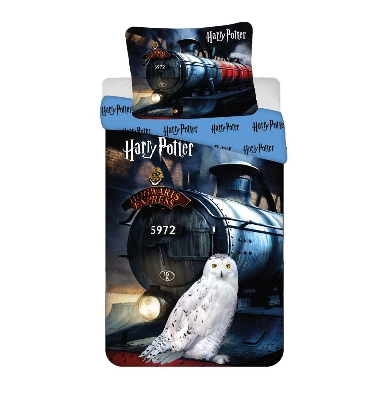 JERRY FABRICS Posteljina Harry Potter Hogwarts Express Pamuk, 140/200, 70/90 cm - Posteljina sa licencijom