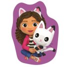 JERRY FABRICS Oblikovani jastuk od mikropoliestera Gabinina čarobna kućica Panda Poliester, 40x25 cm