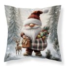 DETEXPOL Božićna navlaka za jastuk Patuljak cesta micro Poliester, 40/40 cm Jastučići - pokrivači za jastuke