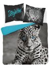DETEXPOL Francuska posteljina Leopard Pamuk, 220/200, 2x70/80 cm Posteljina foto print