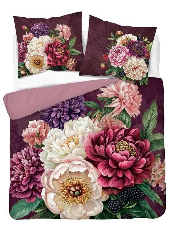 Posteljina klasičan uzorak - DETEXPOL Francuska posteljina Božuri Pamuk, 220/200, 2x70/80 cm DETEXPOL Francuska posteljina Božuri Pamuk, 220/200, 2x70/80 cm - Posteljina klasičan uzorak