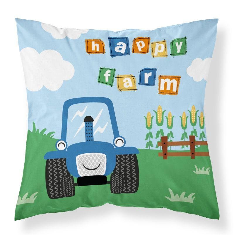 Jastučići - pokrivači za jastuke - DETEXPOL Navlaka za jastučić Farma plava Pamuk, 40/40 cm DETEXPOL Navlaka za jastučić Farma plava Pamuk, 40/40 cm - pokrivači za jastuke