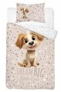 DETEXPOL Posteljina za dječji krevetić Veseli Psić B Pamuk, 100/135, 40/60 cm Posteljina za dječji krevetić