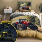 DETEXPOL Posteljina Traktor iz planina svijetleća Pamuk, 140/200, 70/80 cm Posteljina foto print