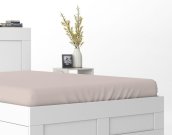 DETEXPOL Plahta Mikrosaten bež Poliester, 180/200 cm Plahte