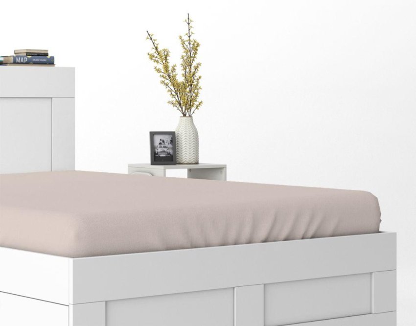 Plahte - DETEXPOL Plahta Mikrosaten bež Poliester, 180/200 cm DETEXPOL Plahta Mikrosaten bež Poliester, 180/200 cm - Plahte