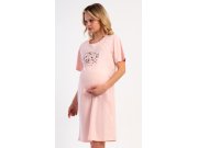 Ženska noćna košulja za trudnice Medvjedi