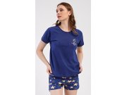Žene Ženska pidžama Ženska pidžama kratke hlače - Ženska pidžama kratke hlače Zvijezde Ženska pidžama kratke hlače Zvijezde
