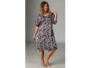 Ženska spavaćica kratkih rukava Orient Žene - Ženske noćne spavaćice - Prevelike ženske spavaćice