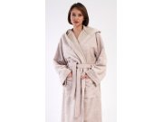 Ženski dugi ogrtač s kapuljačom Pláž Žene - Ženski ogrtači - Ženske duge kućne haljine