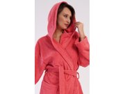 Ženski dugi ogrtač s kapuljačom Jagoda Žene - Ženski ogrtači - Ženske duge kućne haljine