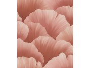 Crvena flis tapeta s listovima, BZ3009, Belize, Grandeco | Ljepilo besplatno