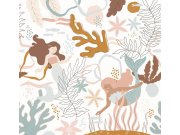 Dječja flis fototapeta za zid, sirene, RB010-RC, Daydreamers, Grandeco | Ljepilo besplatno