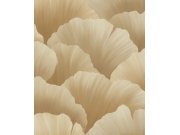 Smeđe-bež flis tapeta s listovima, BZ3007, Belize, Grandeco | Ljepilo besplatno