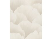 Krem flis tapeta s listovima, BZ3001, Belize, Grandeco | Ljepilo besplatno