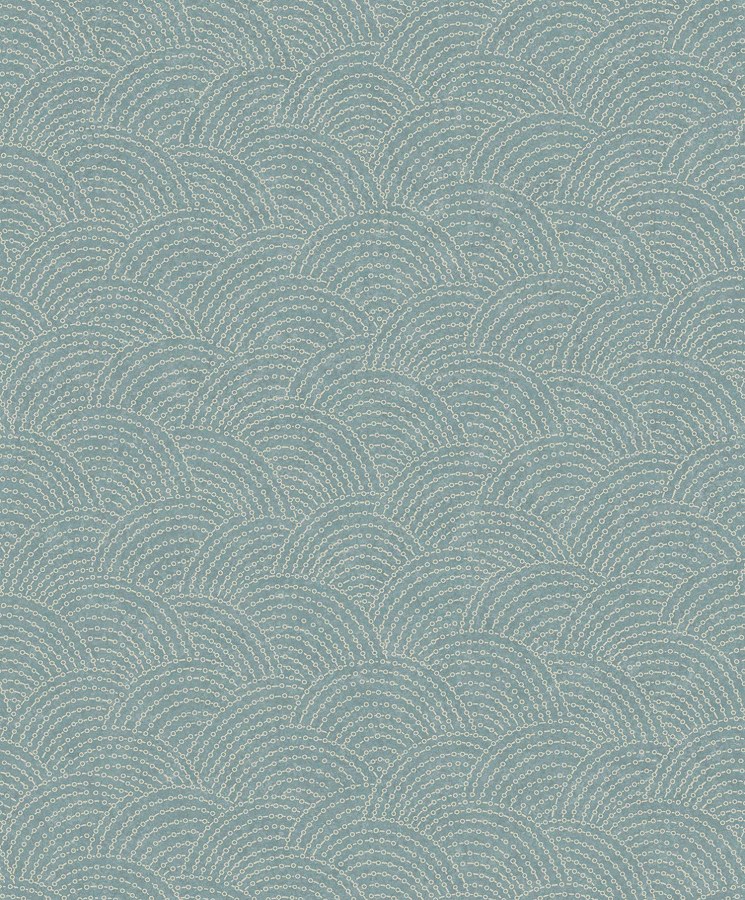 Plavo-bijela geometrijska flis tapeta za zid, BZ3314, Belize, Grandeco | Ljepilo besplatno - Grandeco