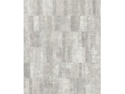 Siva geometrijska flis tapeta za zid, A69404, Omura, Grandeco | Ljepilo besplatno