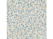 Flis tapeta za zid, plava, cvijeće, LD3015, Little Dreamers, Grandeco | Ljepilo besplatno