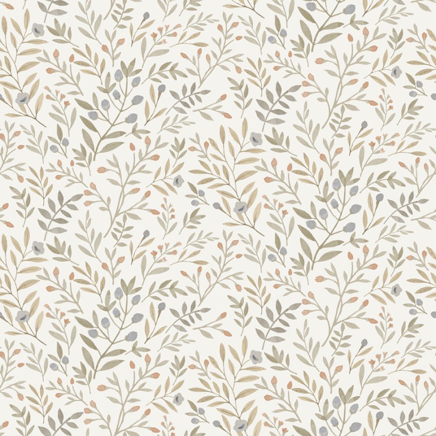 Flis tapeta za zid, sivo-bež, grančice, A78802, Inia, Grandeco | Ljepilo besplatno